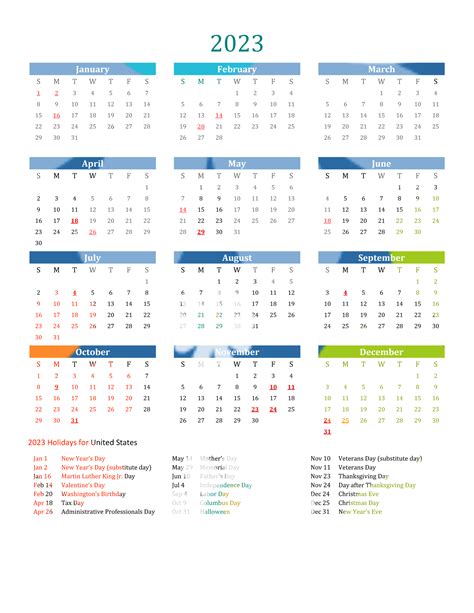 Vector Calendar 2023 Transparent Png Arts