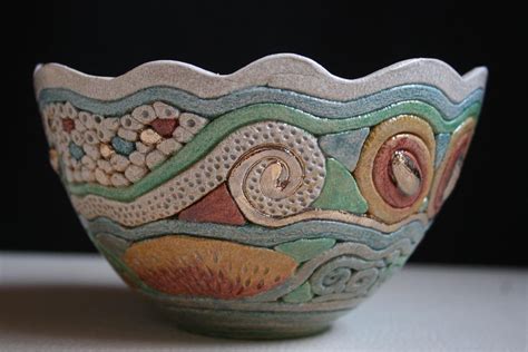 Bukran Unique Arts And Crafts Bowl Birthday By Bukranceramics Coil Pottery Pottery Pottery Art