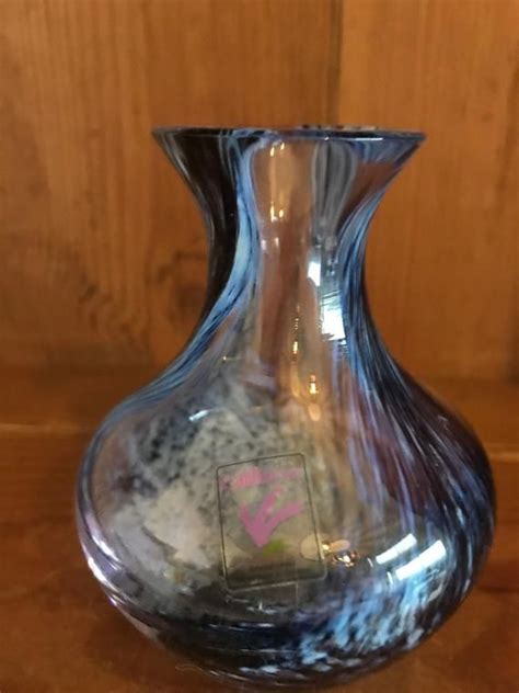 Caithness Glass Vase Hand Made Vase Scotland Vintage Etsy Caithness