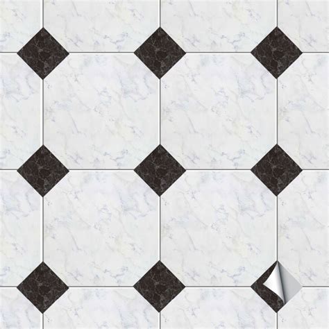 Funlife Self Adhesive Diagonal Floor Tile Seam Stickersmarble Retro