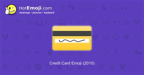 Maybe you would like to learn more about one of these? 💳 Credit Card Emoji Meaning with Pictures: from A to Z