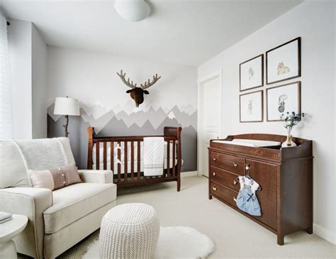 Give your ceilings a vintage, rustic or industrial touch. Client Reveal: Rocky Mountain Nursery | Baby room decor ...
