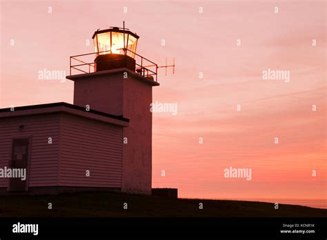 Grand Passage Lighthousebrier Island Bay Of Fundy Nova Scotia