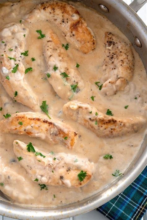 Easy Chicken Breast Recipes With Cream Of Mushroom Soup Setkab Com