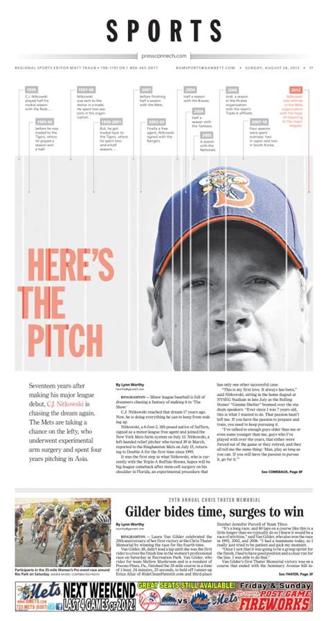 Heres The Pitch Newspaper Design Layout Newspaper Design Editorial