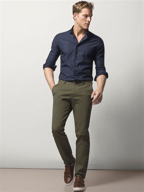 Regular Fit Colourful Chinos Chinos Men Outfit Pants Outfit Men Mens Work Outfits