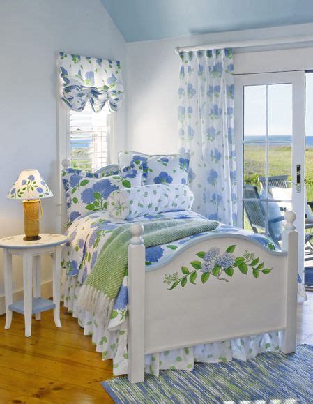 Blue And White Cottage Bedroom Chic Bedroom Home Decor Bedroom Girls