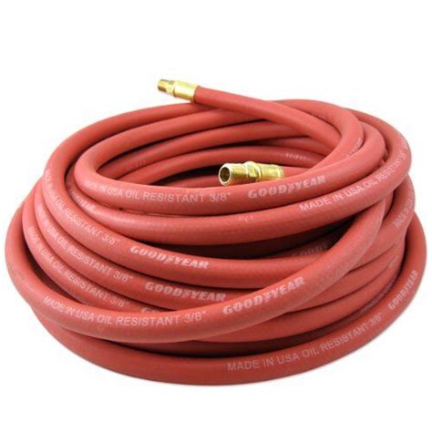 Continental Formerly Goodyear 100 X 38 Air Hose Rubber Red Air