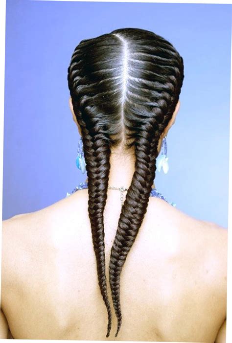Braided hairstyles for african american women. 21 African American Fishtail Braids Hairstyles 2017 ...