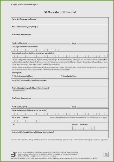 Mit dieser vorlage kann ein schreiben zum widerruf eines erteilten lastschriftmandats erstellt werden. Wunderbar Sepa Lastschriftmandat Vorlage Diese Können ...