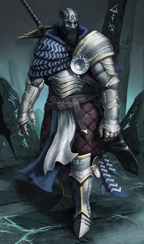 Dnd Goliath Rune Knight Commission Daniel 蛟 Vasylyev Fantasy