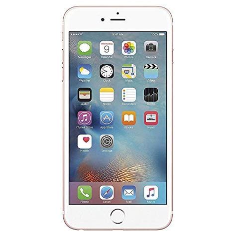 Apple Iphone 6s Plus Unlocked 64gb Rose Gold Certified Refurbished
