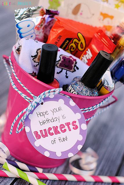 What brands give free birthday gifts. Two Fun Birthday Gift Ideas: "Buckets of Fun" & Candy ...
