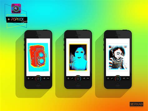 Maybe you would like to learn more about one of these? popart photo camera app ios iphone popkick popkickapp neon ...