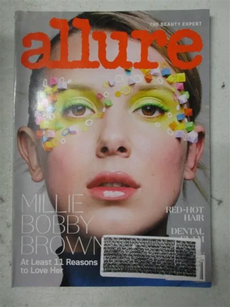 Allure Magazine September 2022 Millie Bobby Brown Dental Glam Womens