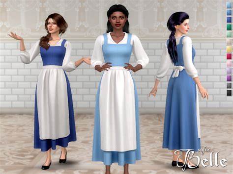 The Sims Resource Belle Dress