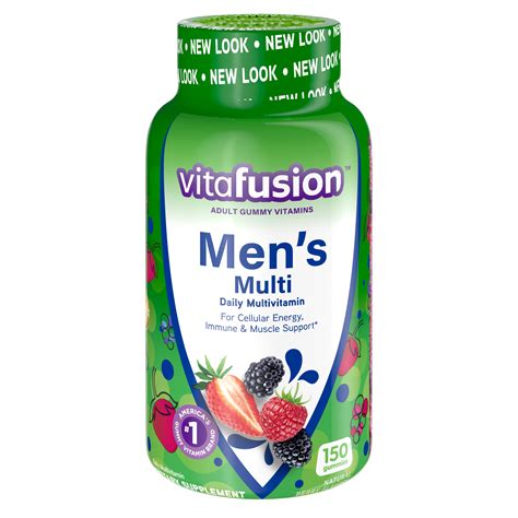 Vitafusion Mens Daily Multivitamin Formula Gummy Vitamins Pick Up In