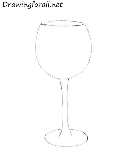 How To Draw A Realistic Glass With Wine By Colour Pen