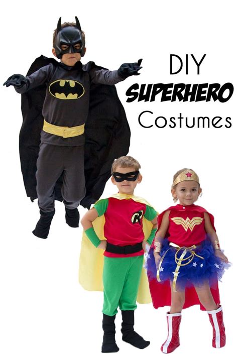 Diy Superhero Tutu Costumes