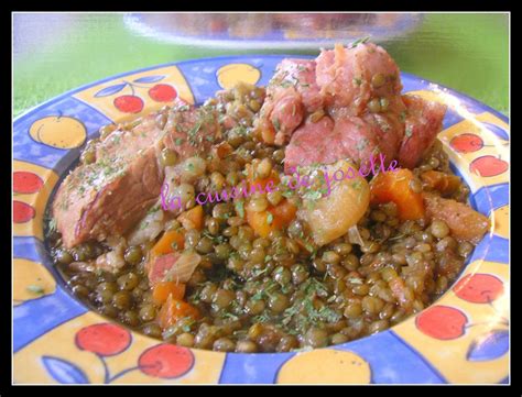Recette La Vraie Recette Du Petit Sale Aux Lentilles