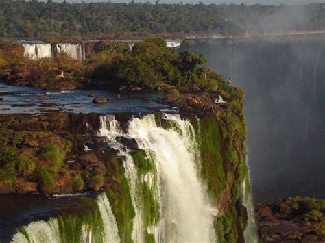 Raspberry Balloon Iguazu Falls Bordering Argentina And Brazil