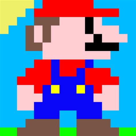 Pixilart Mario By Hugiart