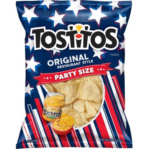 tostitos® original restaurant style tortilla chips party size 18 oz kroger