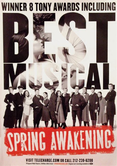 Spring Awakening Spring Awakening Broadway Broadway Posters Spring
