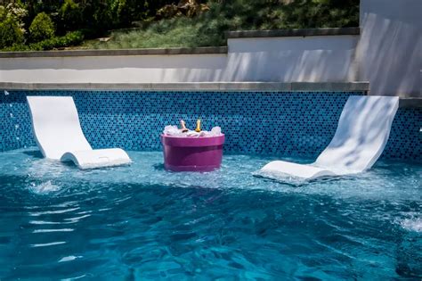 Ledge Lounger The Ultimate “in Water” Pool Furniture Luxury Pools