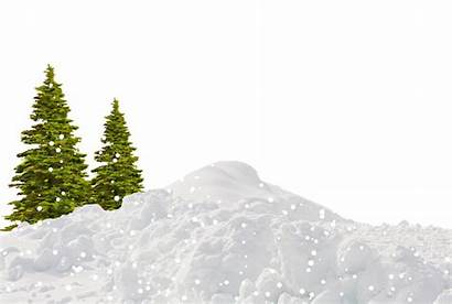 Snow Snowfall Winter Pixabay Transparent Hill Cold