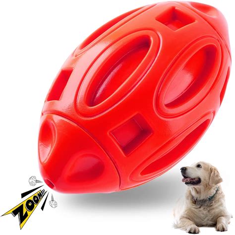 Valr Squeaky Dog Toys For Aggressive Chewers Rubber Interactive Puppy