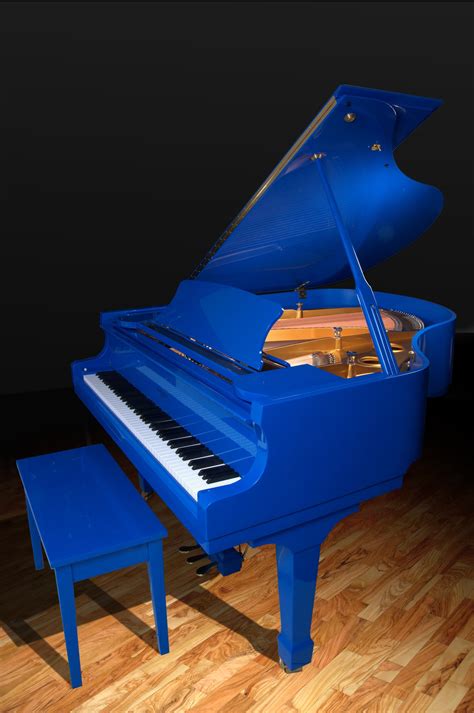 New Blue Chelsea London 168 Grand Piano Grand Piano Blues Piano Piano