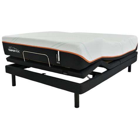 Adjustable head only base + 10 hybrid mattress. ProAdapt Firm Queen Mattress w/Ergo® Extend Powered Base ...