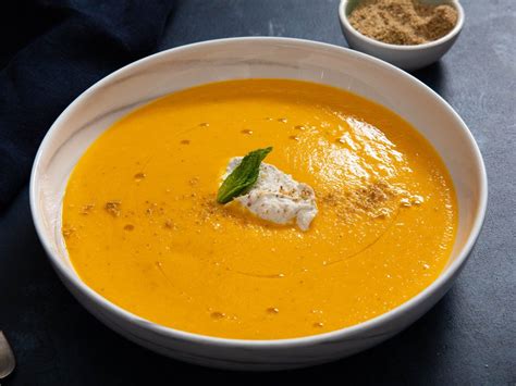 Cold Carrot Soup Double Recipes