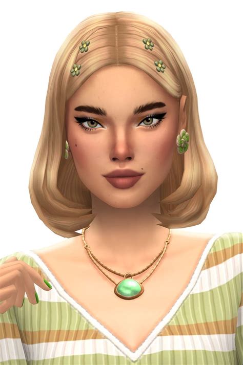 Greenllamas Hyacinth Cabelo Sims Sims The Sims