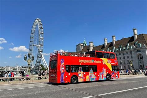 2023 City Sightseeing London Hop On Hop Off Bus Tour
