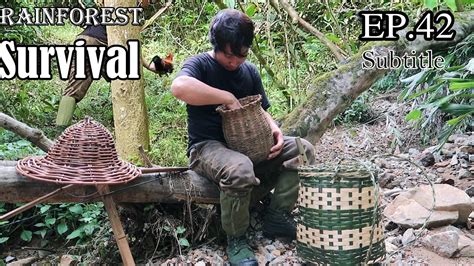 thử thách sinh tồn trong rừng mưa một mình ep 42 survival alone in the rainforest youtube