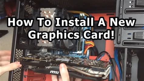 Upgrade Graphics Card How To On An Desktop Pc 2020 Youtube