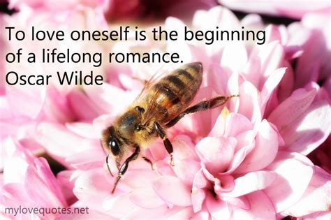Loving Oneself Is The Beginning Of A Lifelong Romance Mylovequotes