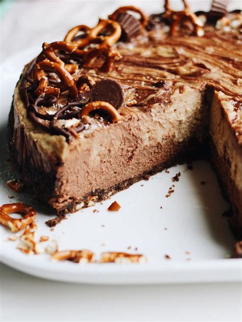 I think you can but it won't be as tall and you'd have to bake it for less time. Sweet and Salty Pretzel Peanut Butter Chocolate Cheesecake | Recipe | Sweet and salty, Yummy ...