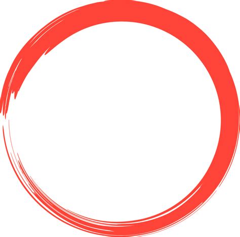 Red Circle Logo Round Element Png Picpng