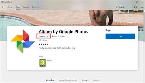 Unfortunately, users, including me, aren't too happy with this app. Fake Google Photos app published in the Microsoft Store