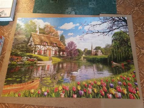 Finally Finished My First 6000 Pieces Puzzle Jigsawpuzzles