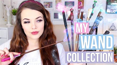 My Harry Potter Wand Collection Cherry Wallis Youtube