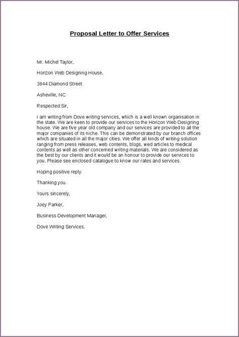 View Proposal Template Business Proposal Letter Sample Pdf