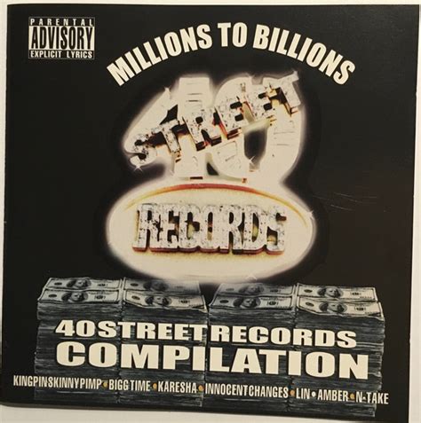 Millions To Billions 1997 Cd Discogs