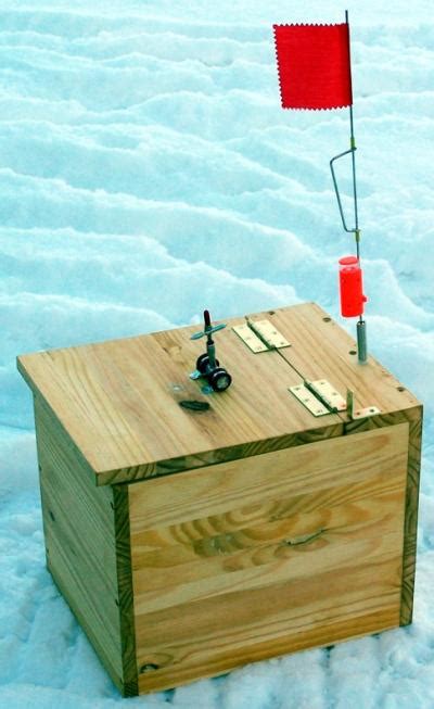 Tip Up Box Ice Fishing Forum Ice Fishing Forum In Depth Outdoors