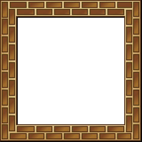 Rpg Map Brick Border By Nicubunu Role Playing Game Map Border Tile