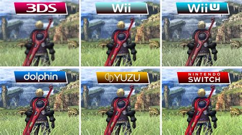 Xenoblade Chronicles 2010 3ds Vs Wii Vs Wii U Vs Dolphin Vs Yuzu Vs