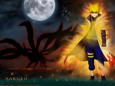 Minato Namikaze Nine Tails Naruto Kurama Naruto Resolution Hd